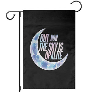 The Sky Is Opalite Moonstone Mystical Crystal Lover Garden Flag TS14 Black Print Your Wear