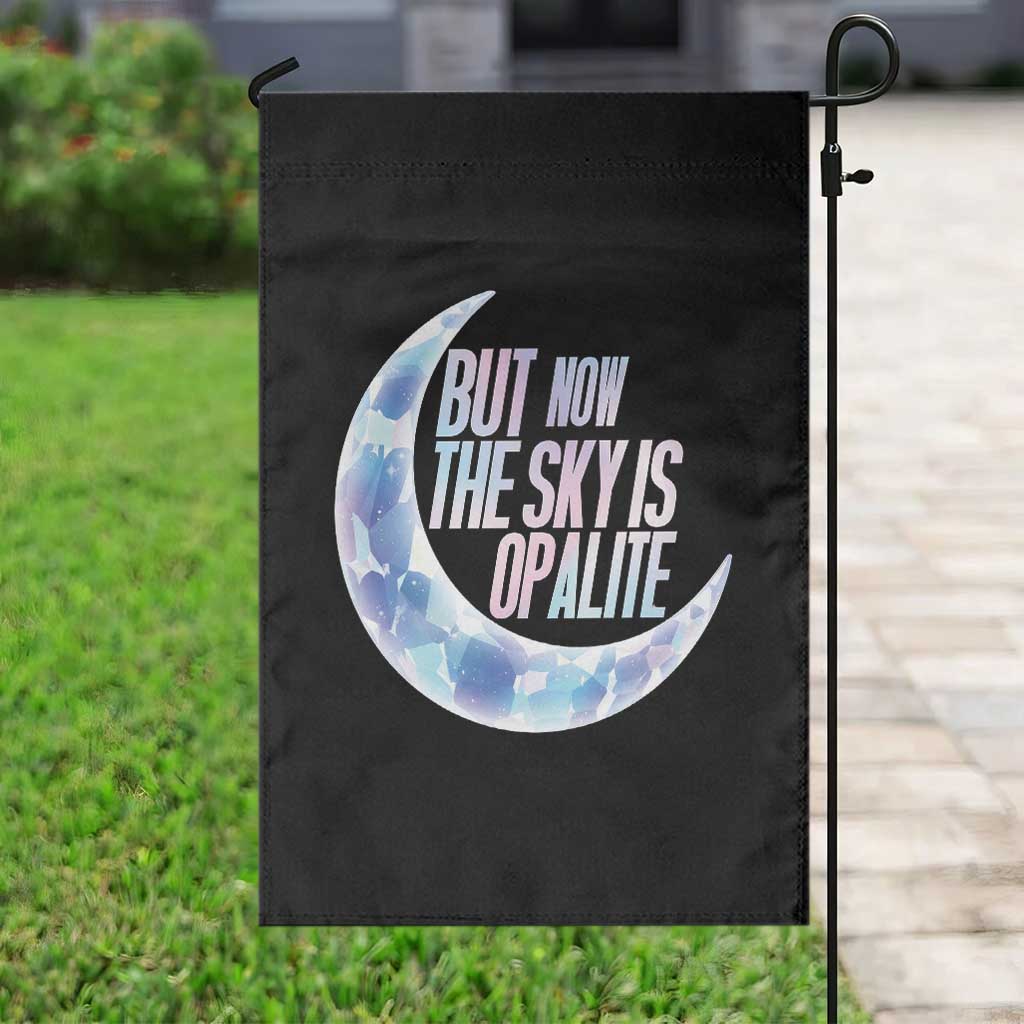 The Sky Is Opalite Moonstone Mystical Crystal Lover Garden Flag TS14 Print Your Wear