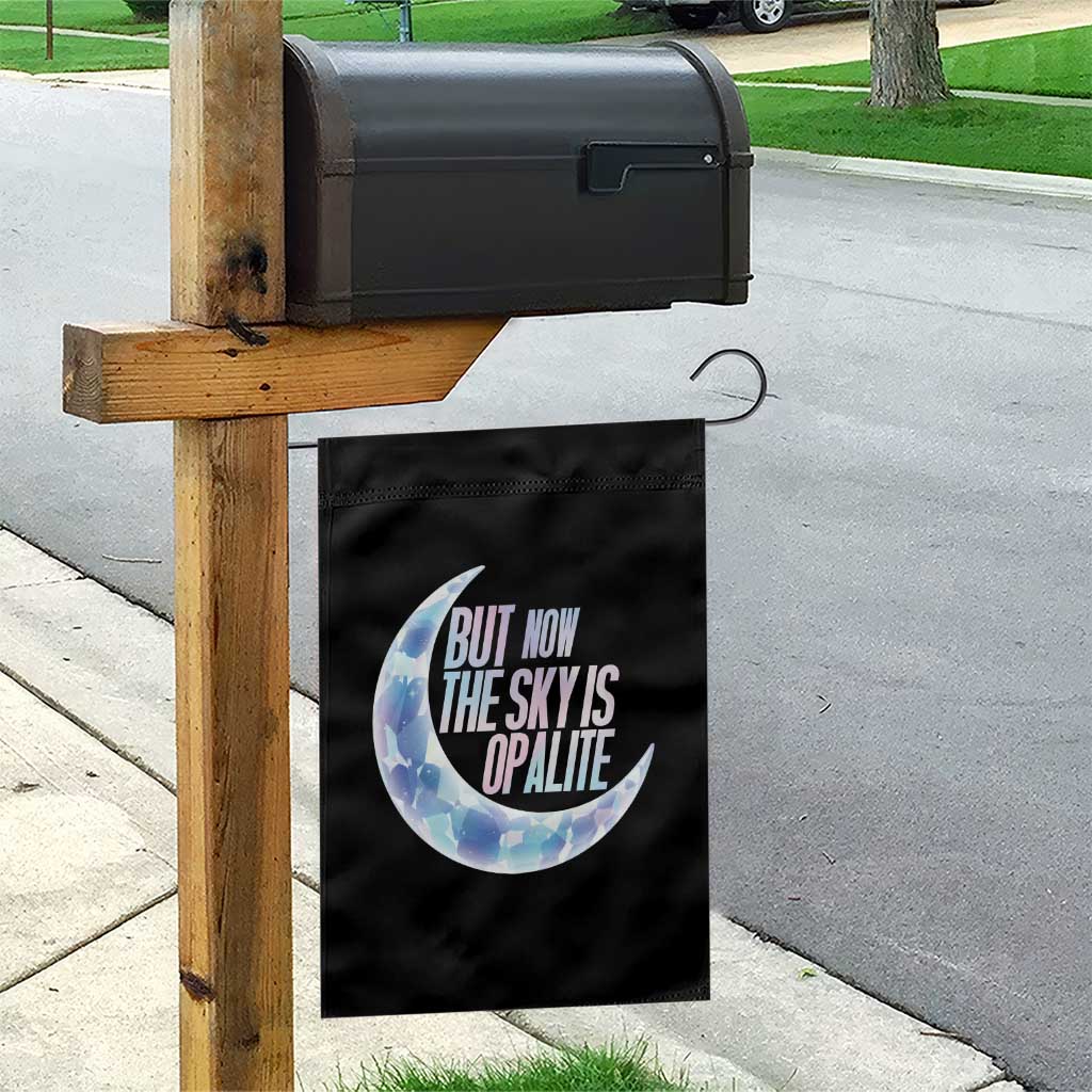 The Sky Is Opalite Moonstone Mystical Crystal Lover Garden Flag TS14 Print Your Wear