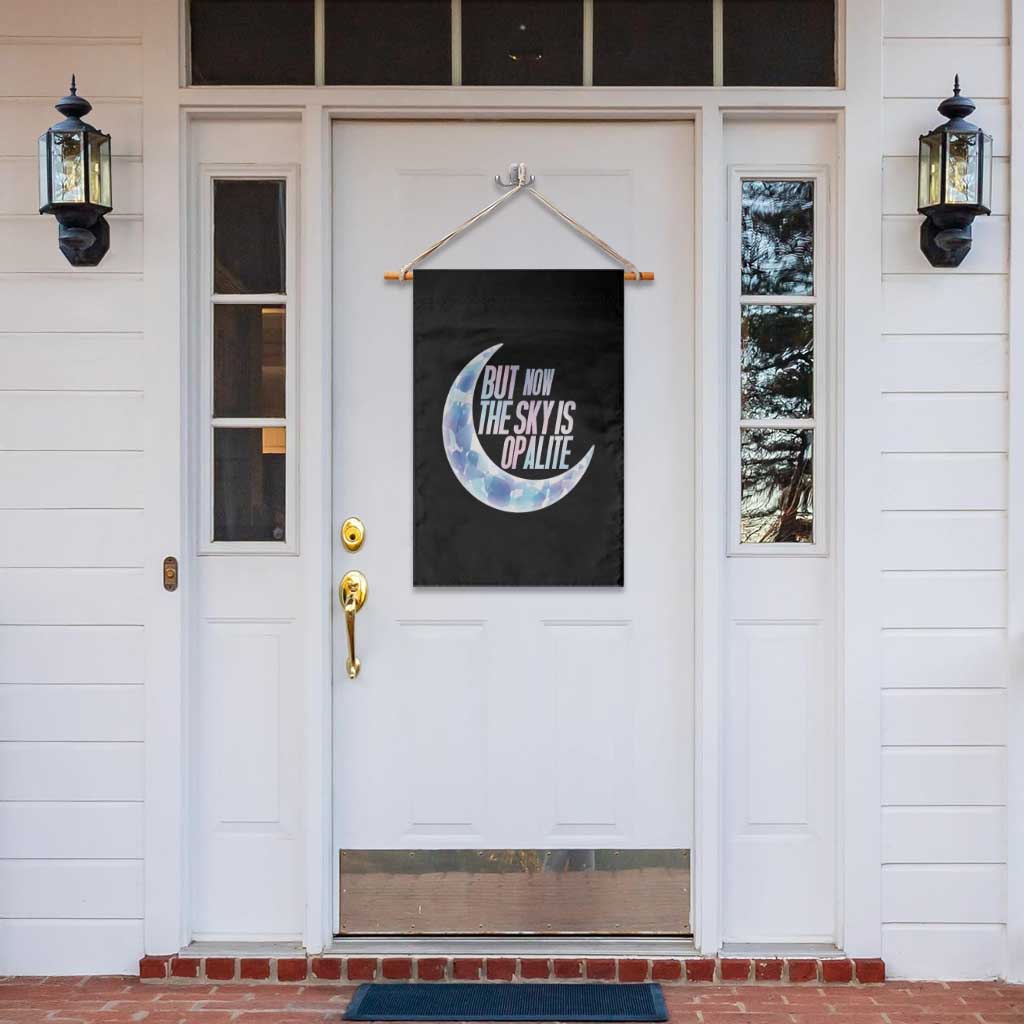 The Sky Is Opalite Moonstone Mystical Crystal Lover Garden Flag TS14 Print Your Wear