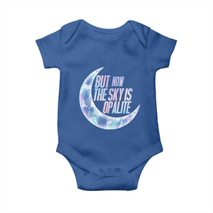 The Sky Is Opalite Moonstone Mystical Crystal Lover Baby Onesie TS14 Royal Blue Print Your Wear