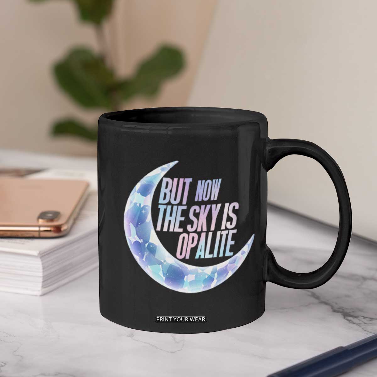 The Sky Is Opalite Moonstone Mystical Crystal Lover Coffee Mug TS14 Print Your Wear