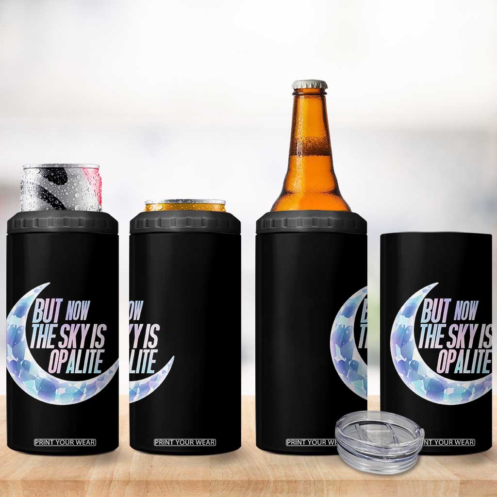The Sky Is Opalite Moonstone Mystical Crystal Lover 4 in 1 Can Cooler Tumbler TS14 Print Your Wear