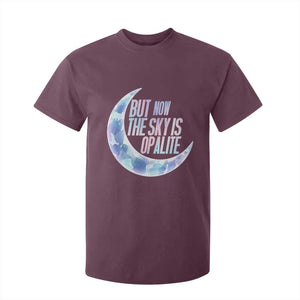 The Sky Is Opalite Moonstone Mystical Crystal Lover T Shirt For Kid TS14 Maroon Print Your Wear