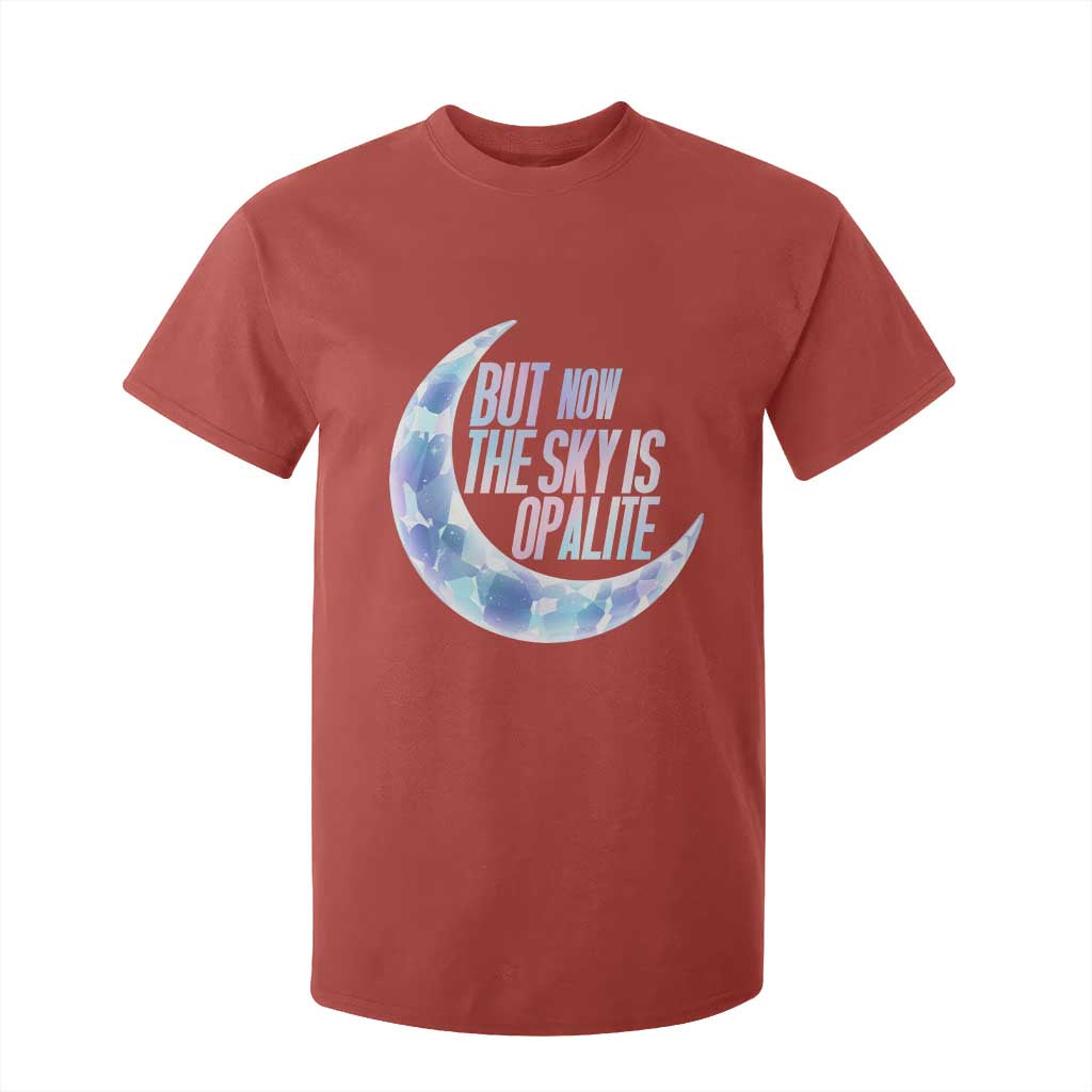 The Sky Is Opalite Moonstone Mystical Crystal Lover T Shirt For Kid TS14 Red Print Your Wear