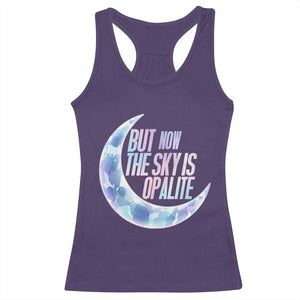 The Sky Is Opalite Moonstone Mystical Crystal Lover Racerback Tank Top TS14 Purple Print Your Wear