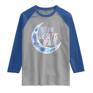 The Sky Is Opalite Moonstone Mystical Crystal Lover Raglan Shirt TS14 Sport Gray Royal Print Your Wear