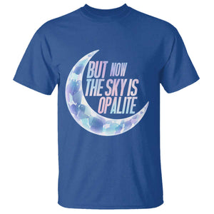The Sky Is Opalite Moonstone Mystical Crystal Lover T Shirt TS14 Royal Blue Print Your Wear