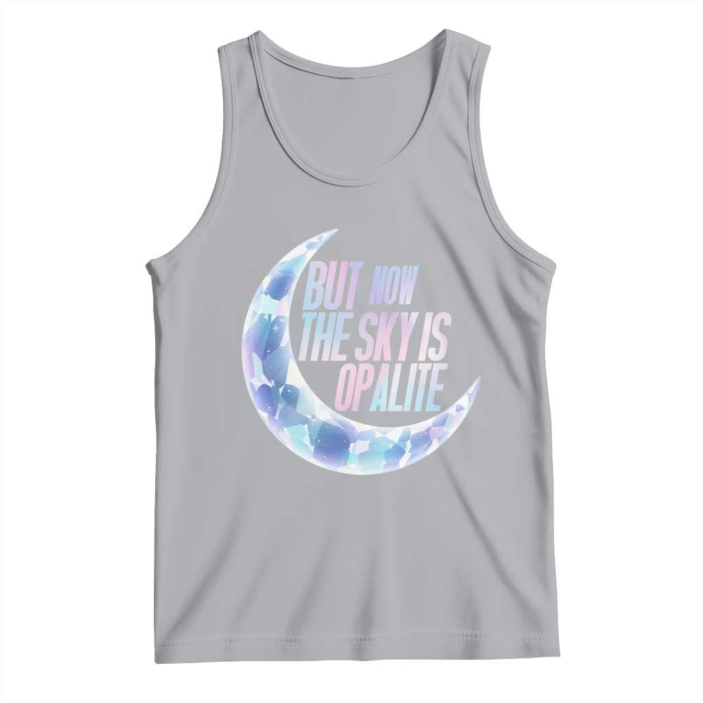 The Sky Is Opalite Moonstone Mystical Crystal Lover Tank Top TS14 Athletic Heather Print Your Wear