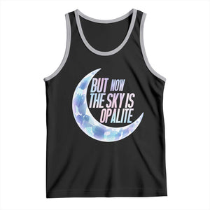 The Sky Is Opalite Moonstone Mystical Crystal Lover Tank Top TS14 Black Athletic Heather Print Your Wear
