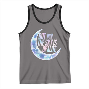 The Sky Is Opalite Moonstone Mystical Crystal Lover Tank Top TS14 Deep Heather Black Print Your Wear