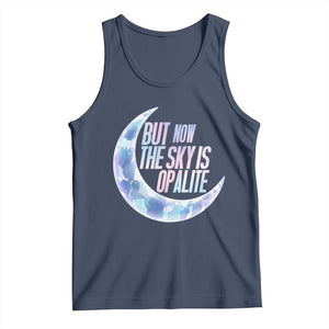 The Sky Is Opalite Moonstone Mystical Crystal Lover Tank Top TS14 Navy Print Your Wear