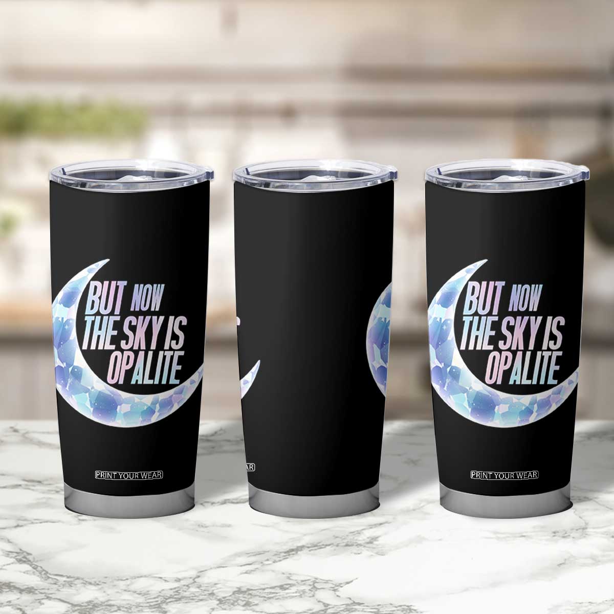 The Sky Is Opalite Moonstone Mystical Crystal Lover Tumbler Cup TS14 Print Your Wear
