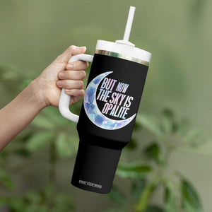 The Sky Is Opalite Moonstone Mystical Crystal Lover Tumbler With Handle TS14 Print Your Wear