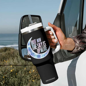 The Sky Is Opalite Moonstone Mystical Crystal Lover Tumbler With Handle TS14 Print Your Wear
