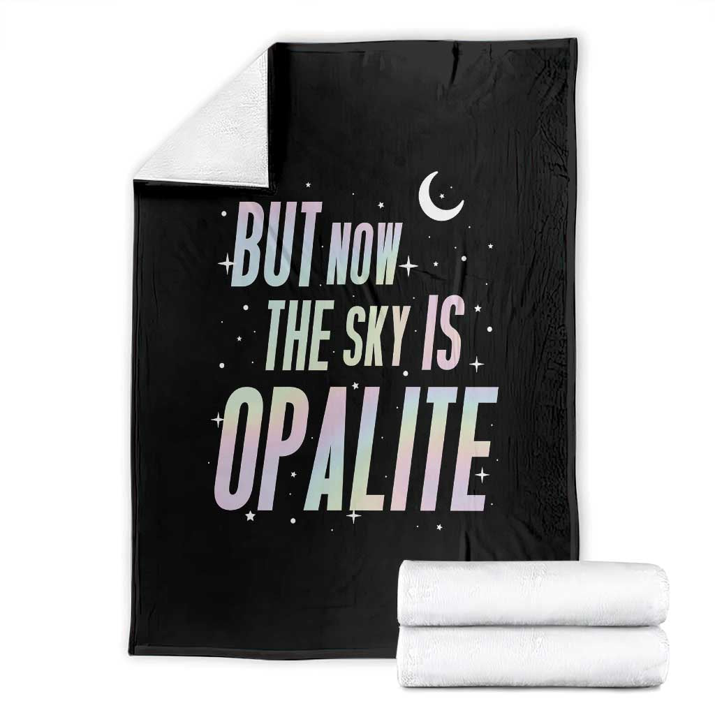 Opalite Costume Mystical Crystal Lover Throw Blanket TS14 Black Print Your Wear