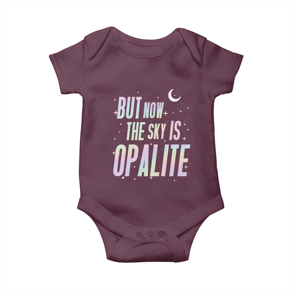 Opalite Costume Mystical Crystal Lover Baby Onesie TS14 Maroon Print Your Wear