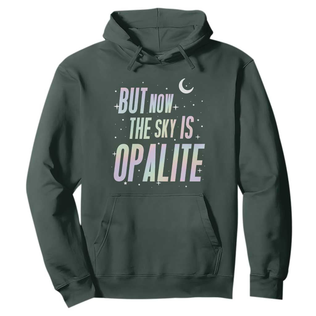 Opalite Costume Mystical Crystal Lover Hoodie TS14 Dark Forest Green Print Your Wear