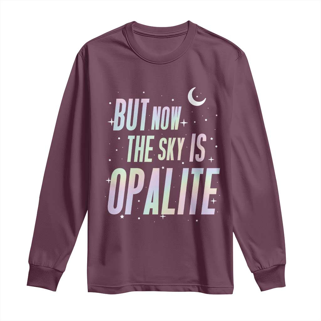 Opalite Costume Mystical Crystal Lover Long Sleeve Shirt TS14 Maroon Print Your Wear