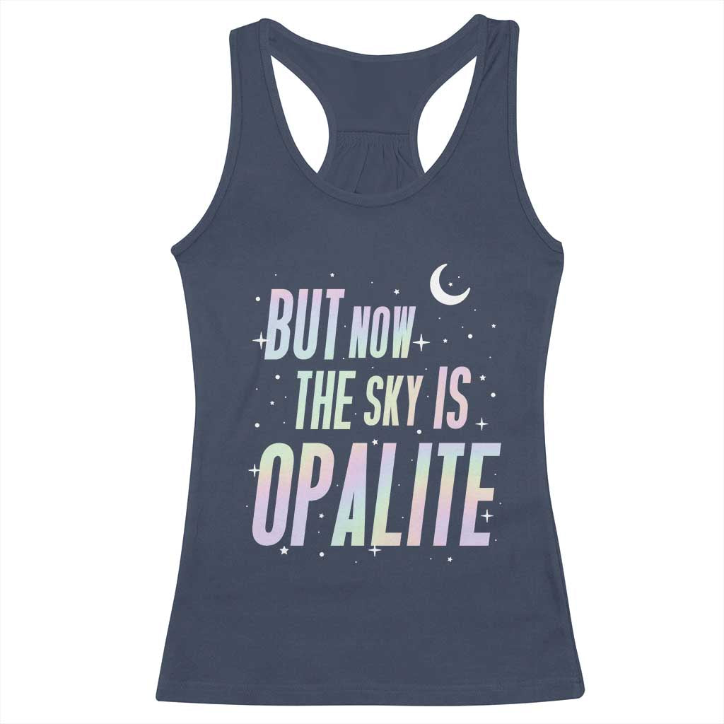 Opalite Costume Mystical Crystal Lover Racerback Tank Top TS14 Navy Print Your Wear