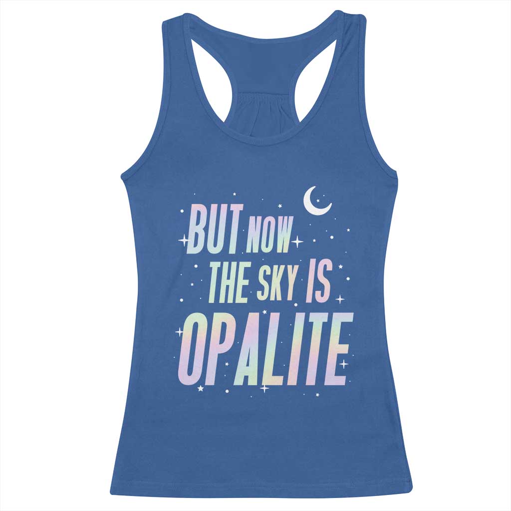 Opalite Costume Mystical Crystal Lover Racerback Tank Top TS14 Royal Blue Print Your Wear