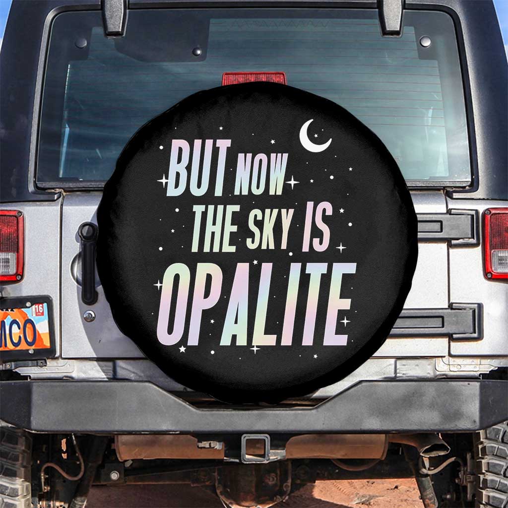 Opalite Costume Mystical Crystal Lover Spare Tire Cover TS14 No hole Black Print Your Wear