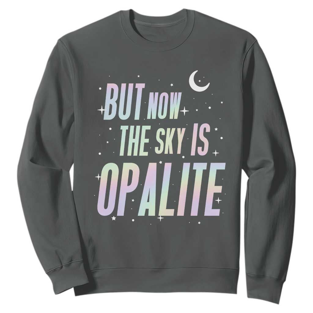 Opalite Costume Mystical Crystal Lover Sweatshirt TS14 Dark Heather Print Your Wear