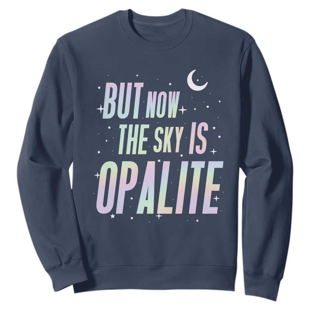 Opalite Costume Mystical Crystal Lover Sweatshirt TS14 Navy Print Your Wear