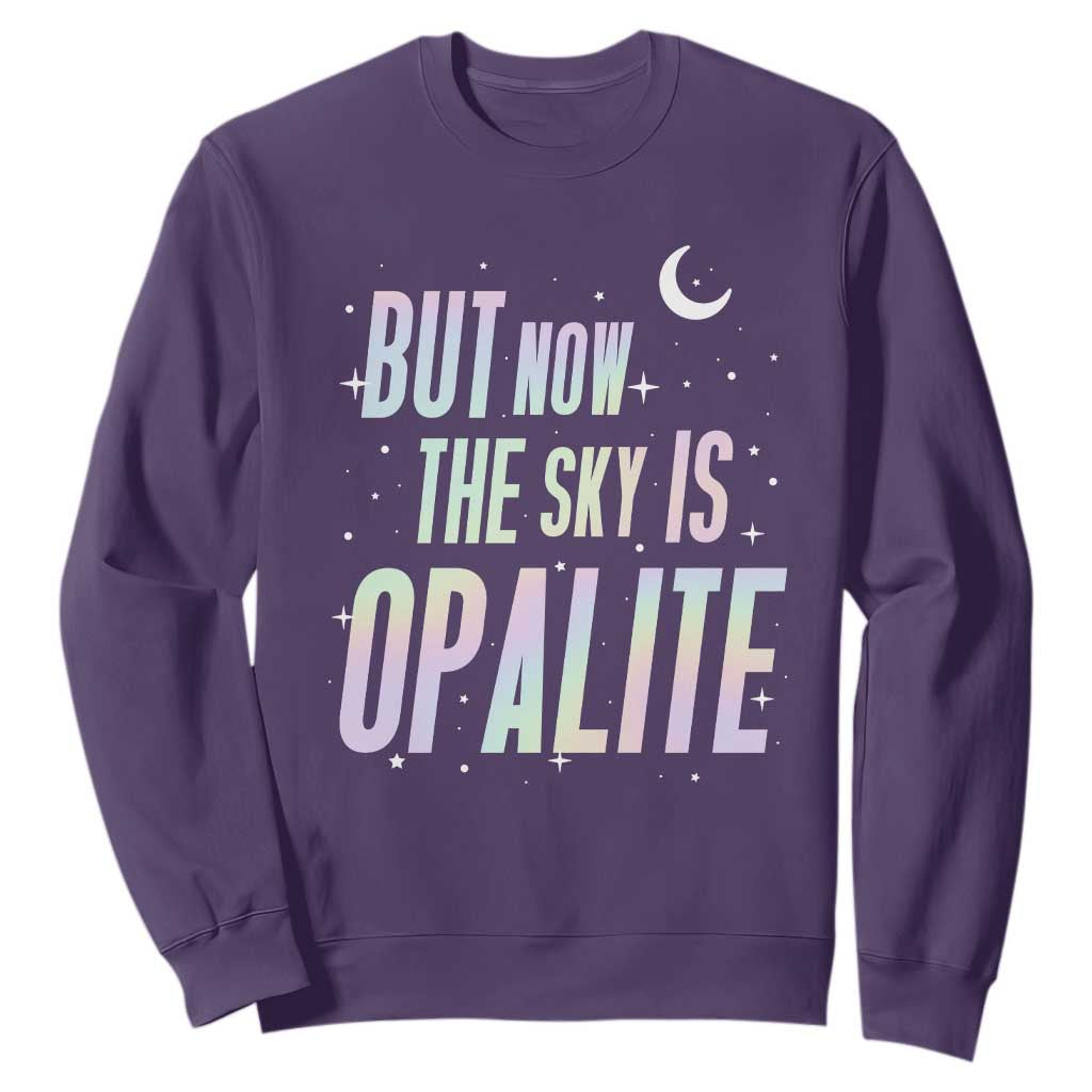 Opalite Costume Mystical Crystal Lover Sweatshirt TS14 Purple Print Your Wear
