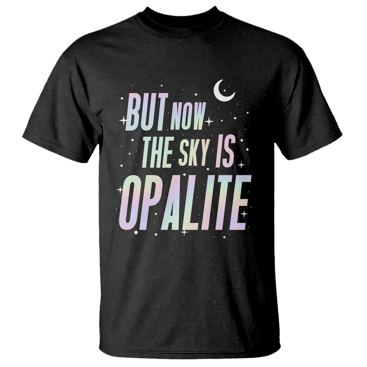 Opalite Costume Mystical Crystal Lover T Shirt TS14 Black Print Your Wear