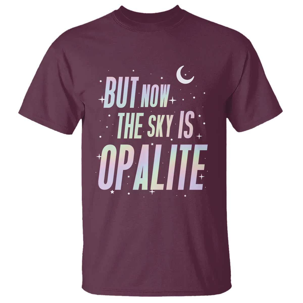 Opalite Costume Mystical Crystal Lover T Shirt TS14 Maroon Print Your Wear
