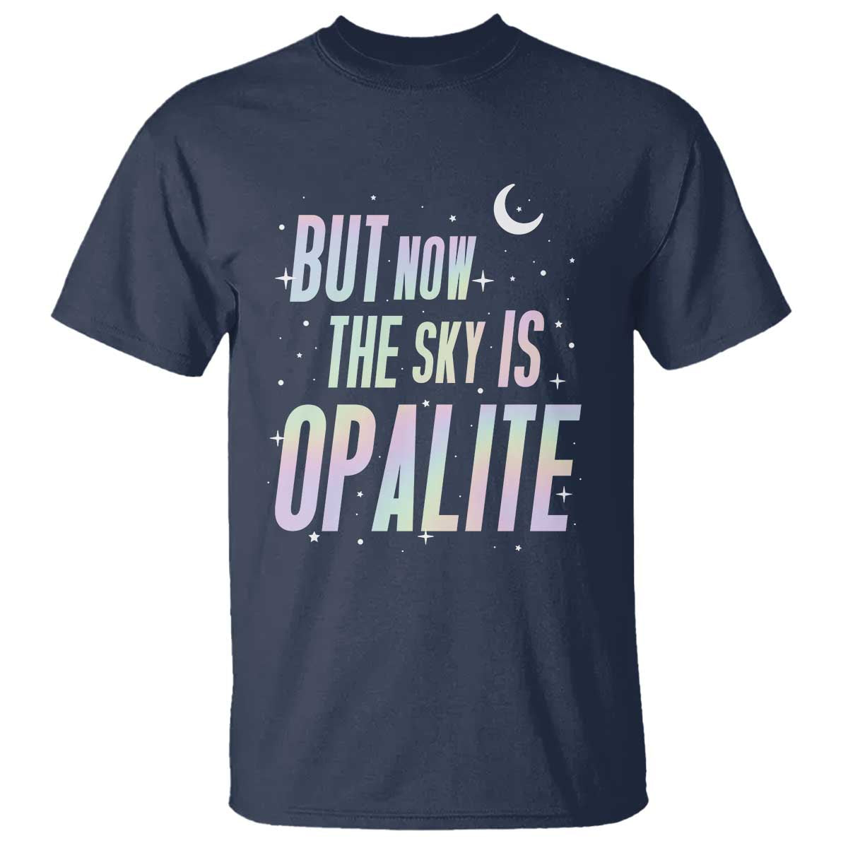 Opalite Costume Mystical Crystal Lover T Shirt TS14 Navy Print Your Wear