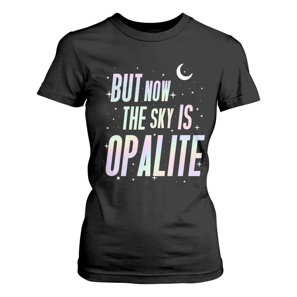 Opalite Costume Mystical Crystal Lover T Shirt For Women TS14 Black Print Your Wear