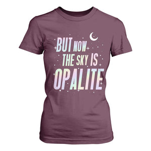 Opalite Costume Mystical Crystal Lover T Shirt For Women TS14 Maroon Print Your Wear