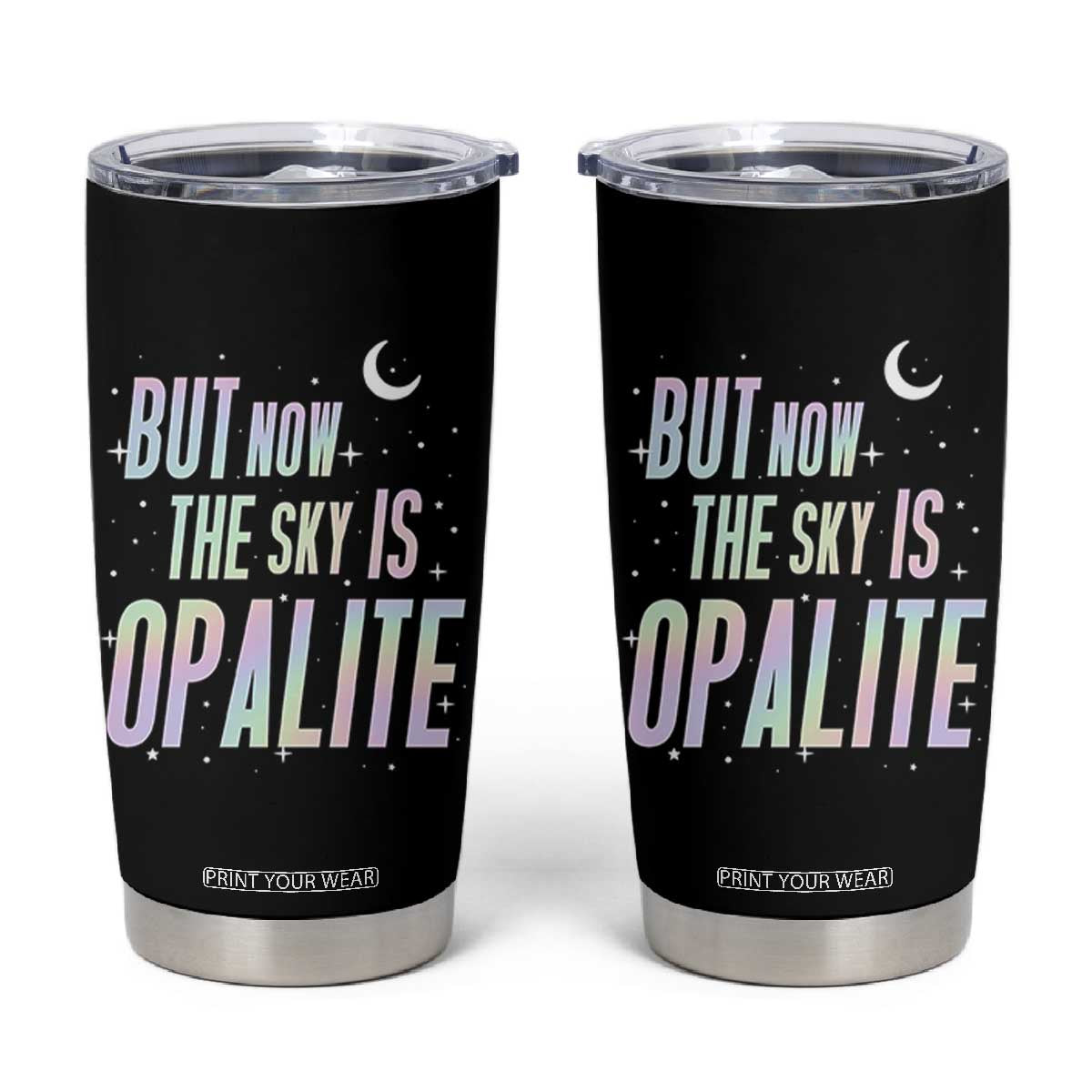 Opalite Costume Mystical Crystal Lover Tumbler Cup TS14 Black Print Your Wear