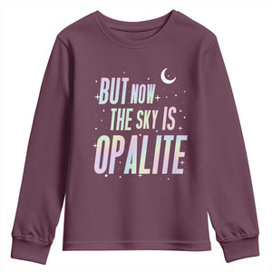 Opalite Costume Mystical Crystal Lover Youth Sweatshirt TS14 Maroon Print Your Wear