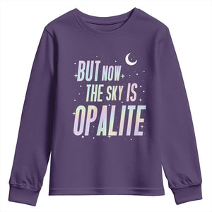 Opalite Costume Mystical Crystal Lover Youth Sweatshirt TS14 Purple Print Your Wear