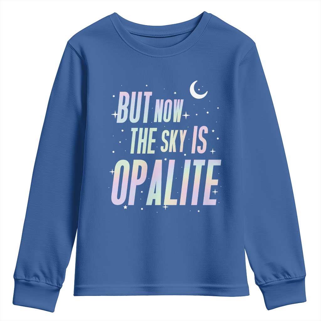 Opalite Costume Mystical Crystal Lover Youth Sweatshirt TS14 Royal Blue Print Your Wear