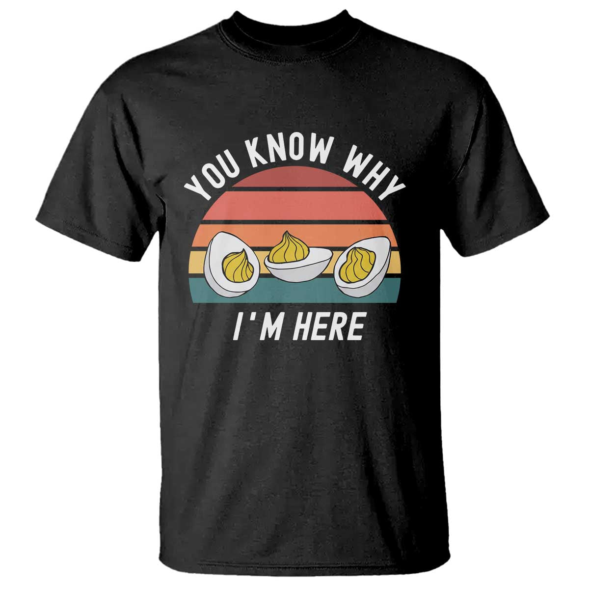 Funny Thanksgiving Dinner T Shirt You Know Why I Am Here TS14 Black Print Your Wear