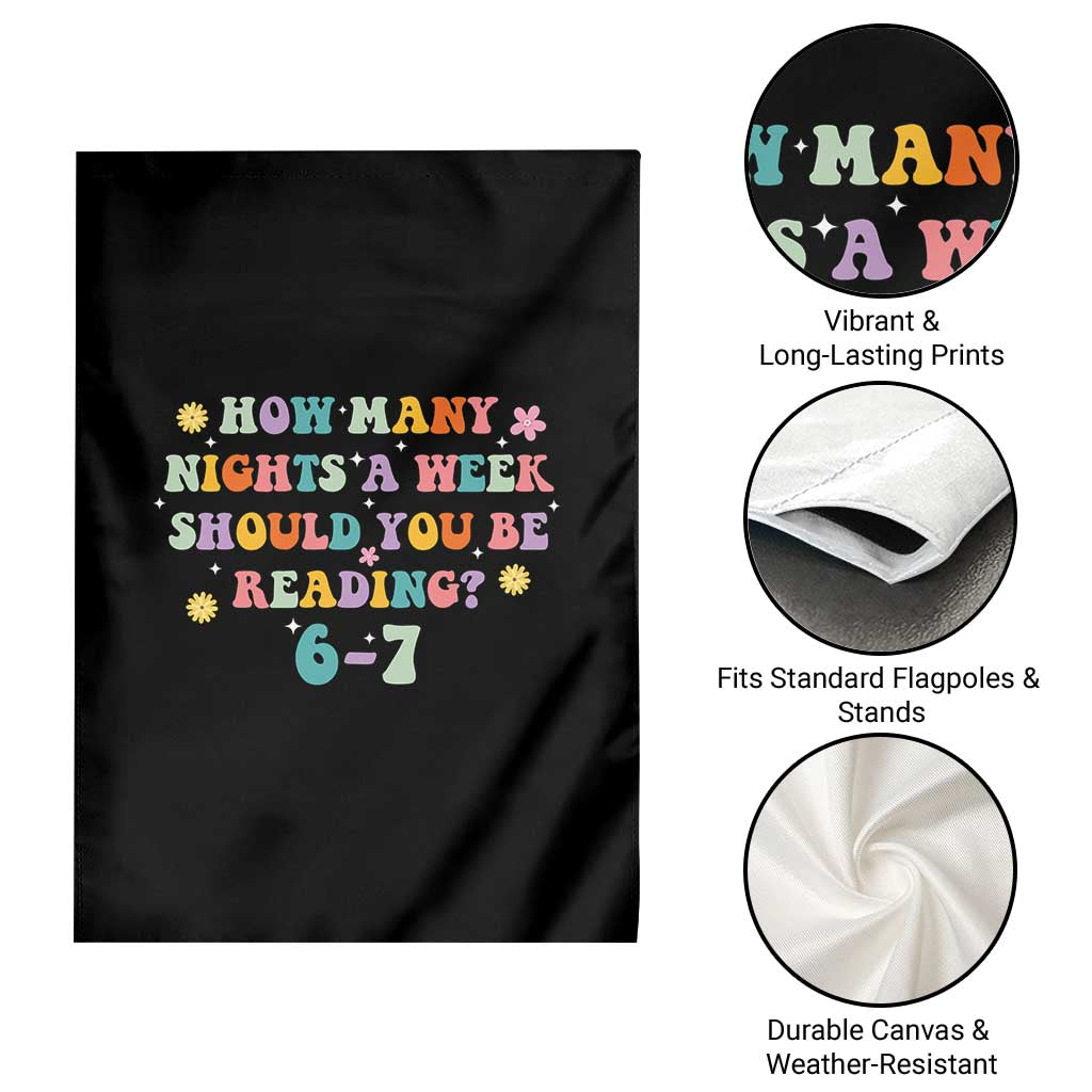 67 Six Seven Meme Garden Flag Funny Reading Book Lover TS14 Print Your Wear
