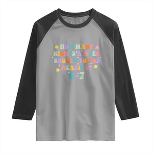 67 Six Seven Meme Raglan Shirt Funny Reading Book Lover TS14 Sport Gray Black Print Your Wear