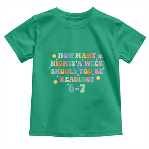 67 Six Seven Meme Toddler T Shirt Funny Reading Book Lover TS14 Irish Green Print Your Wear