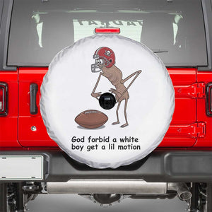 God Forbid a White Boy Get a Lil Motion Spare Tire Cover Marcus The Worm Robert Meme Funny Internet Quote TS14 White Print Your Wear