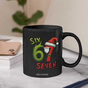 67 Six Seven Christmas Meme Coffee Mug Funny Santa Xmas TS14 Print Your Wear