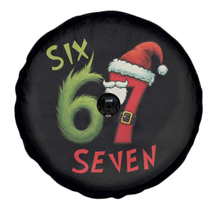 67 Six Seven Christmas Meme Spare Tire Cover Funny Santa Xmas TS14 Print Your Wear