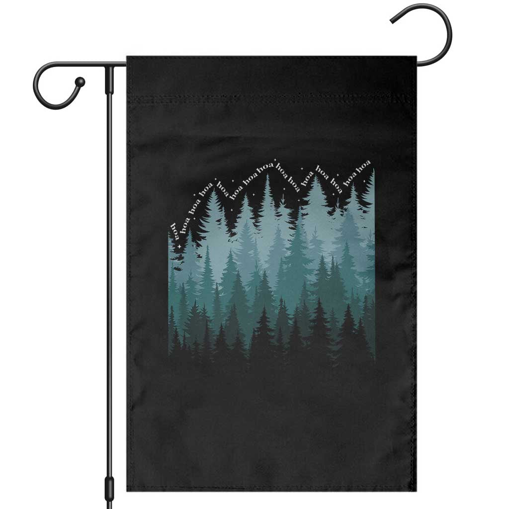 Hoa Hoa Hoa Garden Flag Twilight Lover Pine Forest Cozy TS14 Black Print Your Wear