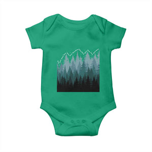 Hoa Hoa Hoa Baby Onesie Twilight Lover Pine Forest Cozy TS14 Irish Green Print Your Wear