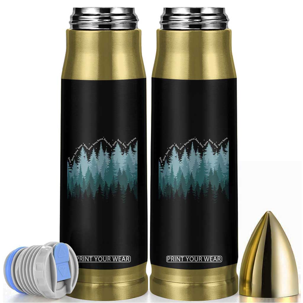 Hoa Hoa Hoa Bullet Tumbler Twilight Lover Pine Forest Cozy TS14 Black Print Your Wear