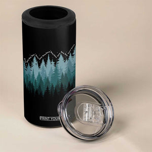 Hoa Hoa Hoa 4 in 1 Can Cooler Tumbler Twilight Lover Pine Forest Cozy TS14 Print Your Wear