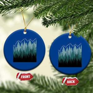 Hoa Hoa Hoa Ceramic Ornament Twilight Lover Pine Forest Cozy TS14 1pc Blue Print Your Wear